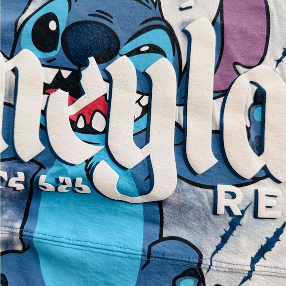 Unisex Disneyland Stitch 626 Experiment Blue Tie-Dye Spirit Jersey Size Small - Picture 9 of 10